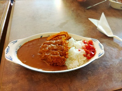 ジュニアのカツカレー